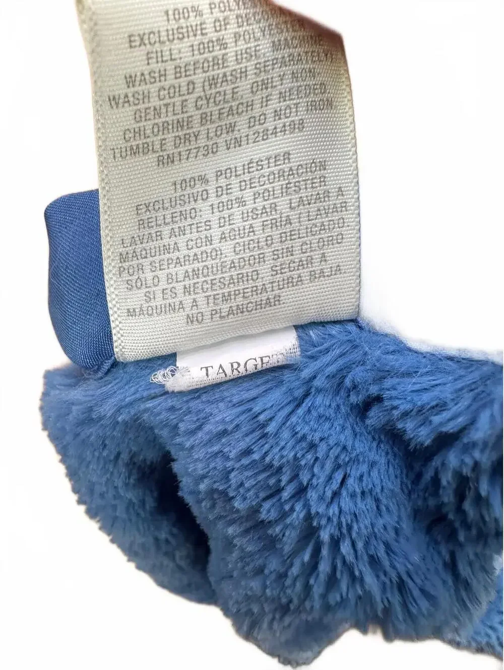 Target Cloud Island Blue Tweed Dog Security Blanket Lovey Stars Satin Trim 29